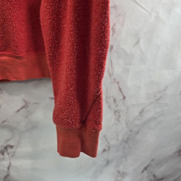 Wildfox Christmas Sweatshirt Womens Small Red Holiday Crewneck Mistletoe Morning - Picture 5 of 11